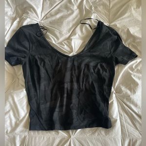 Black Camo Lululemon Top